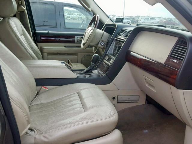 5LMFU28R73LJ21424 - 2003 LINCOLN NAVIGATOR TAN photo 5