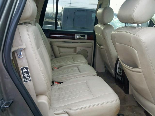 5LMFU28R73LJ21424 - 2003 LINCOLN NAVIGATOR TAN photo 6