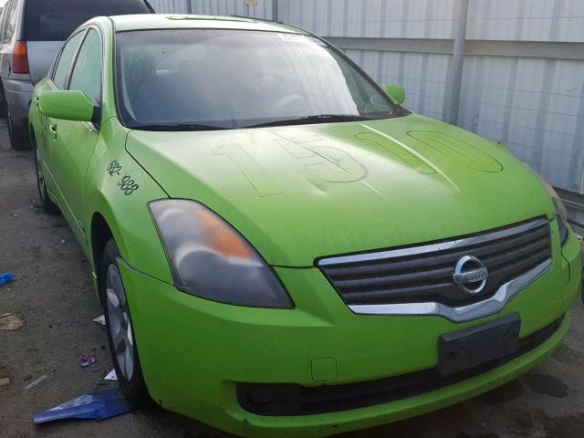 1N4CL21E69C185442 - 2009 NISSAN ALTIMA HYB GREEN photo 1