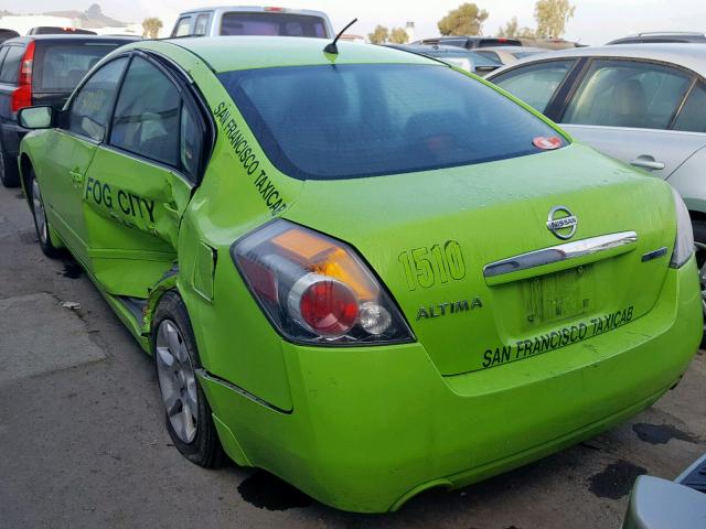 1N4CL21E69C185442 - 2009 NISSAN ALTIMA HYB GREEN photo 3