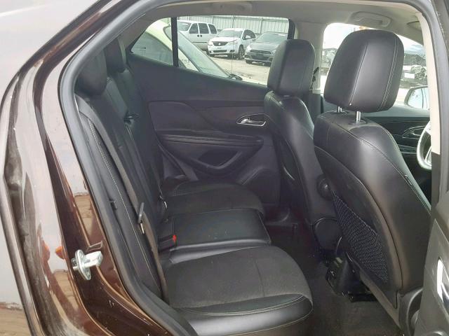 KL4CJBSB3DB094044 - 2013 BUICK ENCORE CON BROWN photo 6