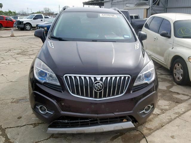 KL4CJBSB3DB094044 - 2013 BUICK ENCORE CON BROWN photo 9