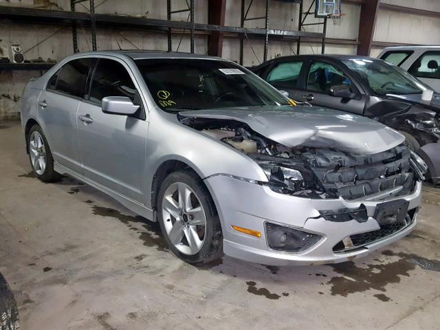 3FAHP0KC4AR190351 - 2010 FORD FUSION SPO SILVER photo 1