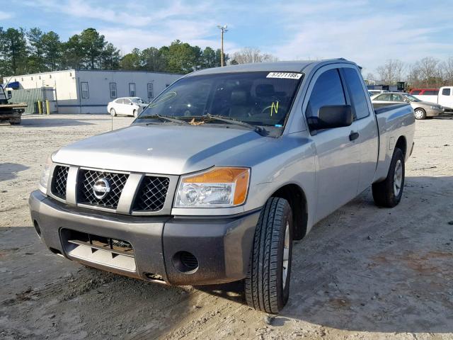 1N6BA06A58N300022 - 2008 NISSAN TITAN XE SILVER photo 2