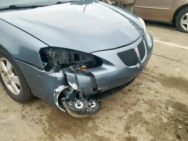 2G2WP582961296596 - 2006 PONTIAC GRAND PRIX ნაცრისფერი ფოტო 9
