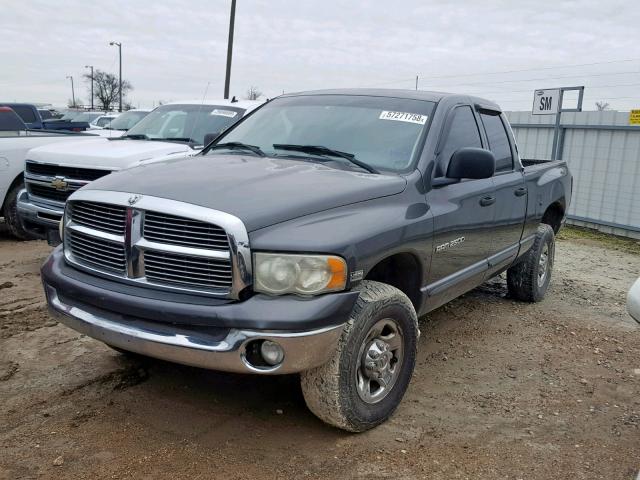 3D7KA28D23G763667 - 2003 DODGE RAM 2500 S GRAY photo 2