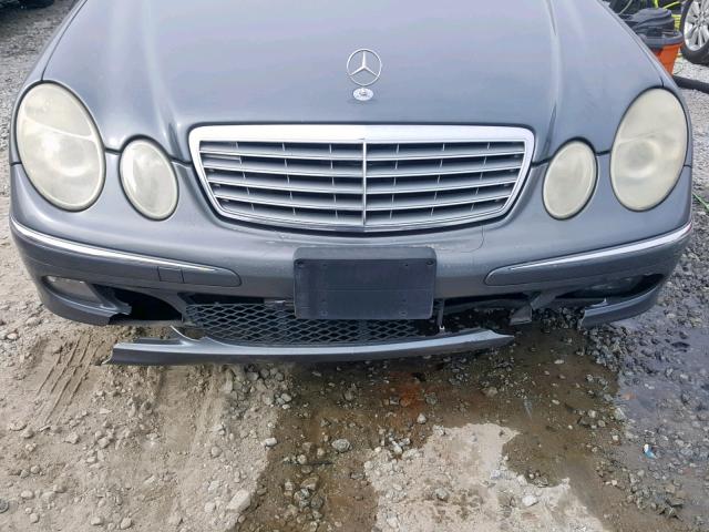 WDBUF56J86A756979 - 2006 MERCEDES-BENZ E 350 BLUE photo 9