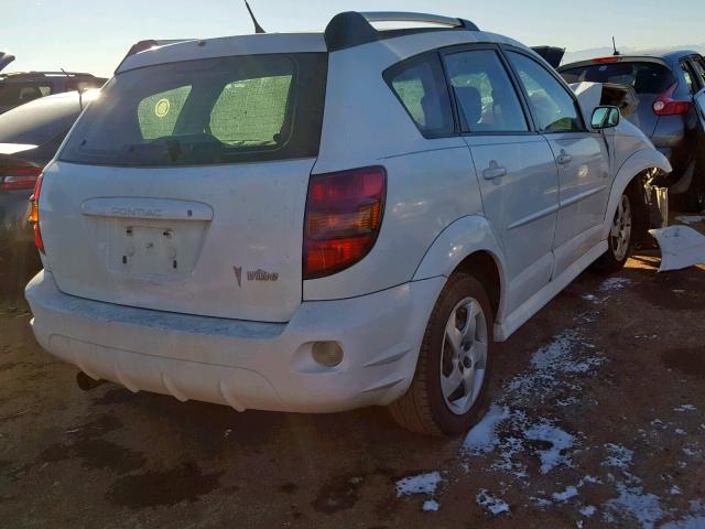 5Y2SL65846Z409057 - 2006 PONTIAC VIBE WHITE photo 4