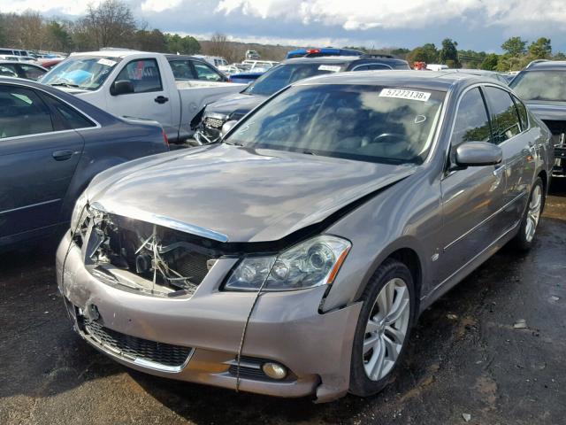 JN1CY0AP8AM911627 - 2010 INFINITI M35 BASE GRAY photo 2