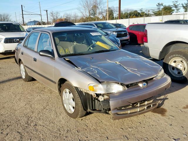 1Y1SK528X1Z433093 - 2001 CHEVROLET GEO PRIZM BEIGE photo 1