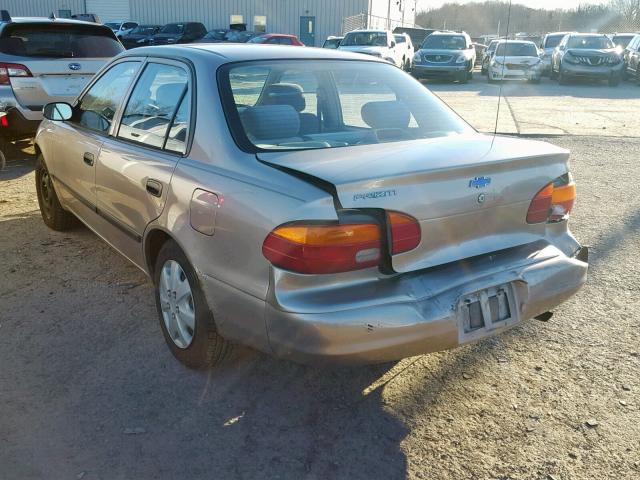 1Y1SK528X1Z433093 - 2001 CHEVROLET GEO PRIZM BEIGE photo 3