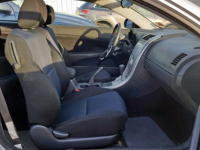 JTKDE167450049067 - 2005 TOYOTA SCION TC 银色 照片 5