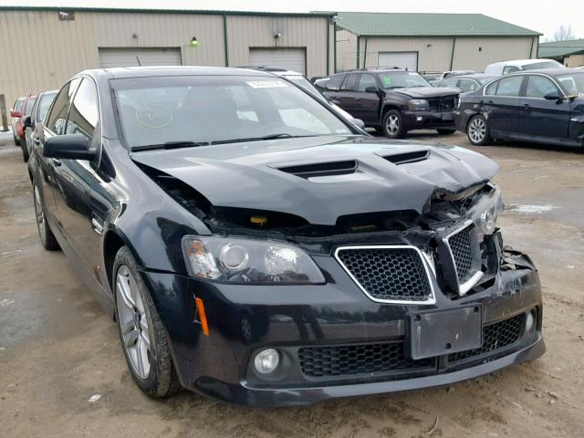 6G2ER57739L171176 - 2009 PONTIAC G8 BLACK photo 1