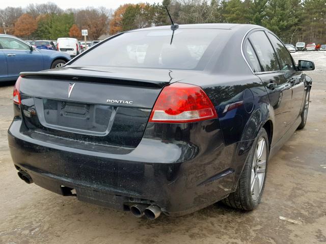 6G2ER57739L171176 - 2009 PONTIAC G8 BLACK photo 4