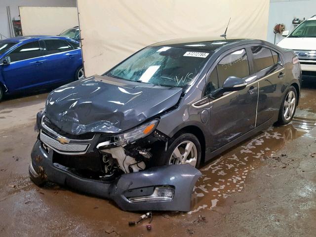 1G1RA6E41CU116610 - 2012 CHEVROLET VOLT GRAY photo 2