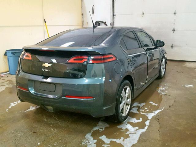 1G1RA6E41CU116610 - 2012 CHEVROLET VOLT GRAY photo 4