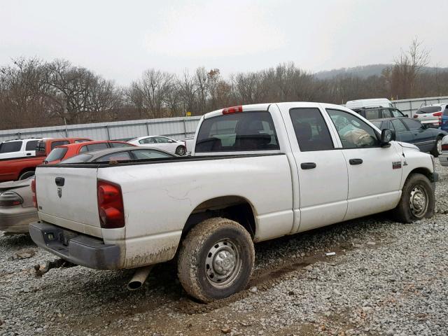 3D7ML38A88G186438 - 2008 DODGE RAM 3500 S WHITE photo 4