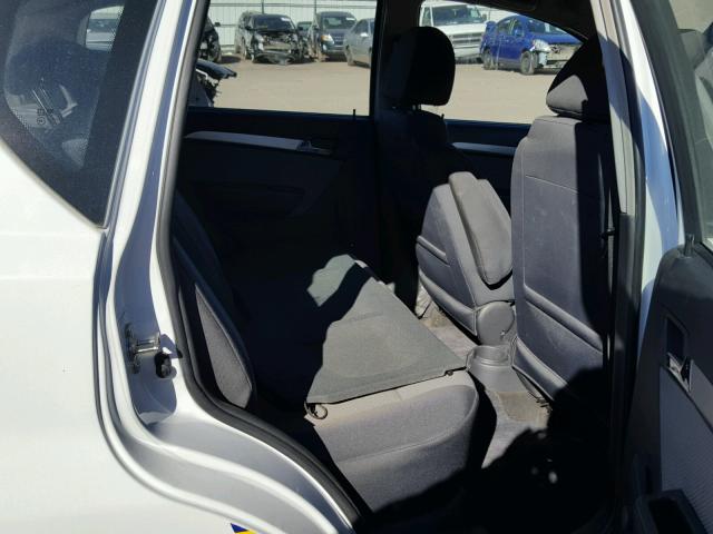 KL1TD6DE6BB229551 - 2011 CHEVROLET AVEO LS WHITE photo 6