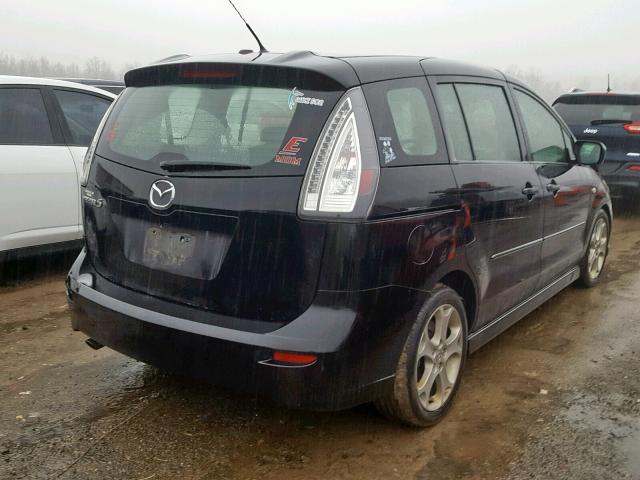 JM1CR293490335660 - 2009 MAZDA 5 BLACK photo 4