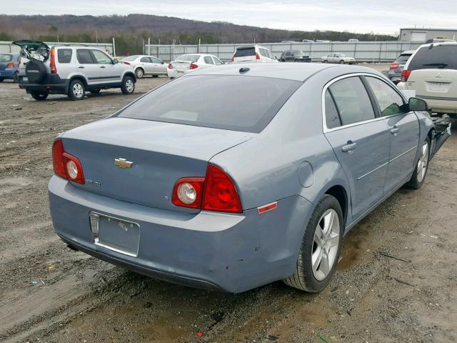 1G1ZG57B994196798 - 2009 CHEVROLET MALIBU LS 蓝色 照片 4