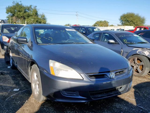 1HGCM72736A003726 - 2006 HONDA ACCORD EX GRAY photo 1