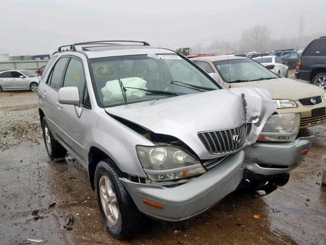 JT6HF10UXX0062176 - 1999 LEXUS RX 300 SILVER photo 1