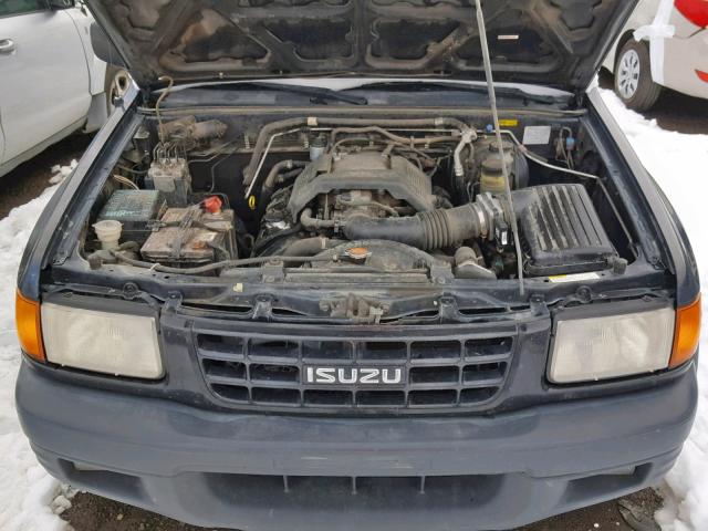 4S2CM57W7X4377277 - 1999 ISUZU AMIGO BLACK photo 7