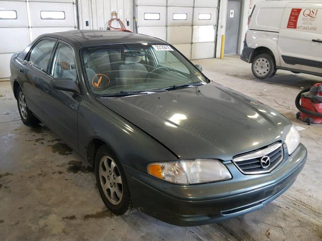 1YVGF22C2Y5145808 - 2000 MAZDA 626 ES GREEN photo 1