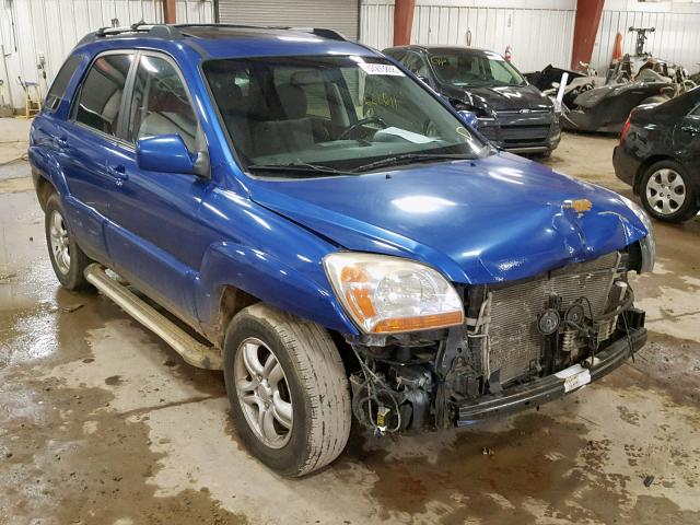 KNDJE723367173307 - 2006 KIA NEW SPORTA BLUE photo 1