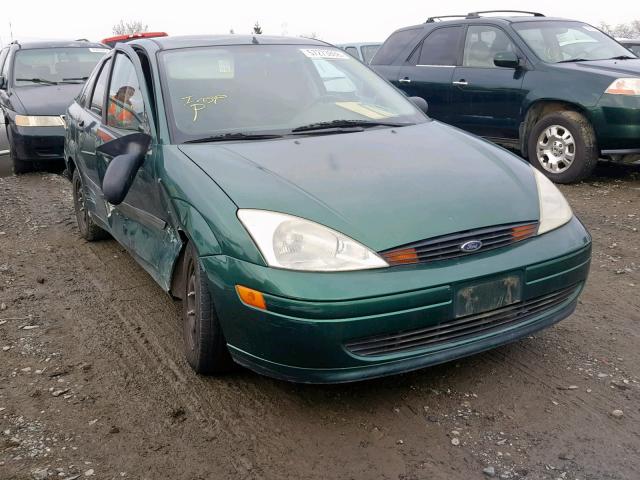 1FAFP33PXYW169229 - 2000 FORD FOCUS LX GREEN photo 1