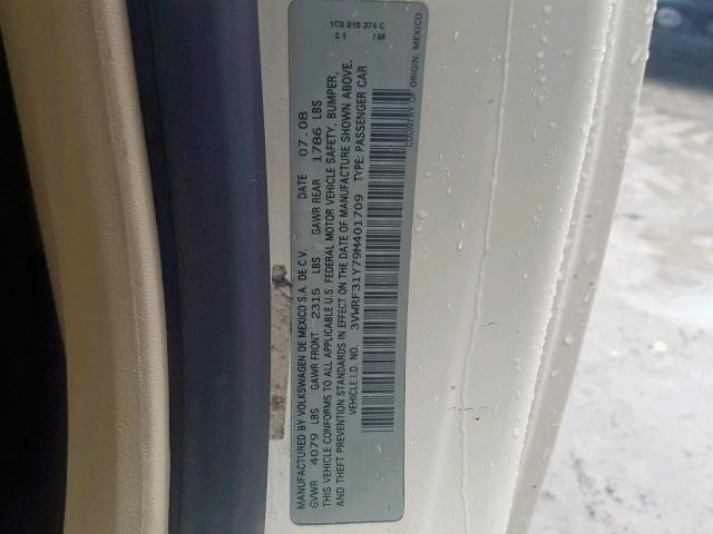 3VWRF31Y79M401709 - 2009 VOLKSWAGEN NEW BEETLE Braun Foto 10