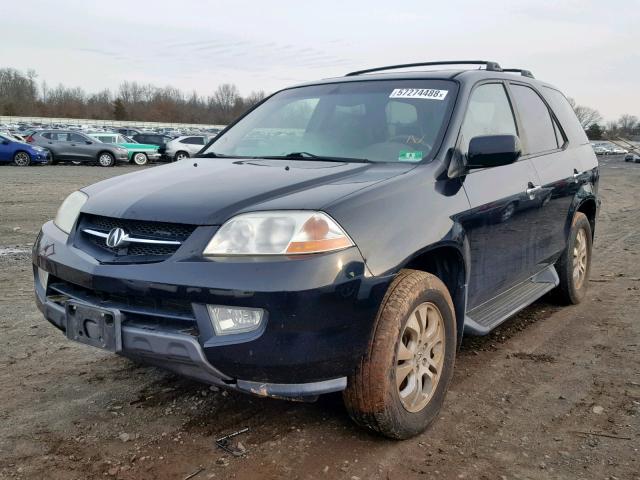 2HNYD18883H548815 - 2003 ACURA MDX TOURIN BLACK photo 2