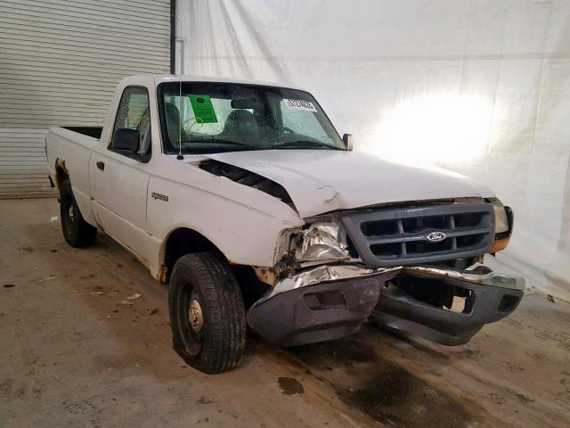 1FTYR10V4YTB08920 - 2000 FORD RANGER WHITE photo 1