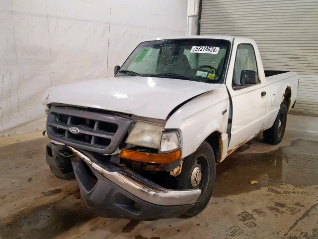 1FTYR10V4YTB08920 - 2000 FORD RANGER WHITE photo 2