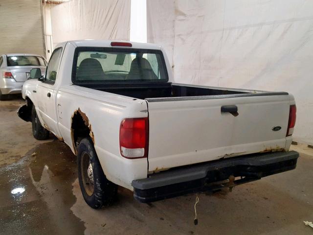 1FTYR10V4YTB08920 - 2000 FORD RANGER WHITE photo 3