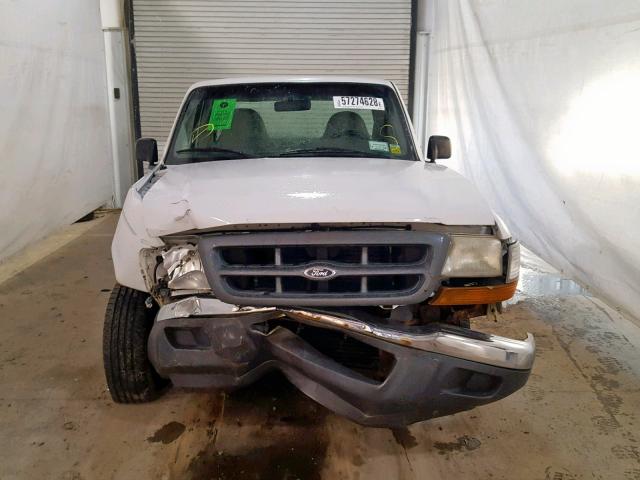 1FTYR10V4YTB08920 - 2000 FORD RANGER WHITE photo 9