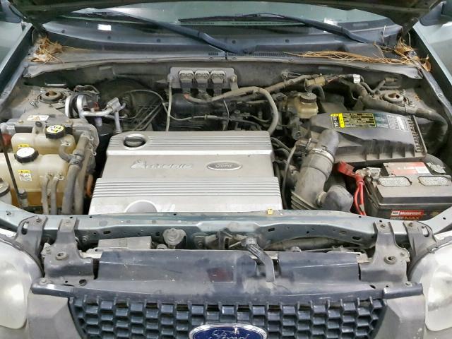 1FMCU96H05KB53116 - 2005 FORD ESCAPE HEV GREEN photo 7