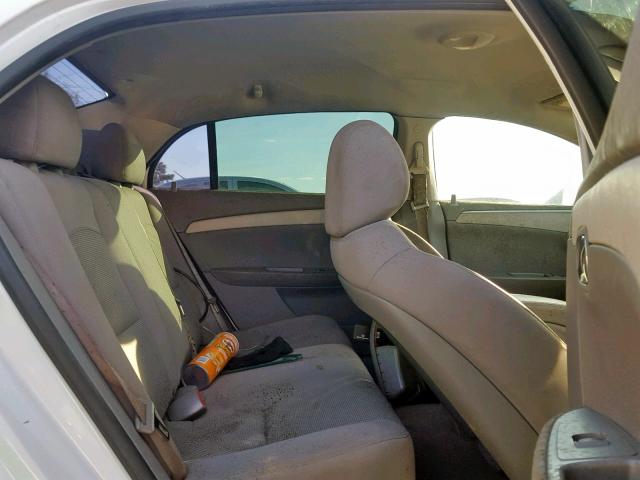 1G1ZC5EU9CF180256 - 2012 CHEVROLET MALIBU 1LT თეთრი ფოტო 6