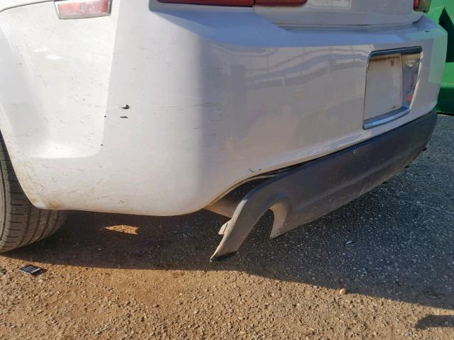 1G1ZC5EU9CF180256 - 2012 CHEVROLET MALIBU 1LT თეთრი ფოტო 9