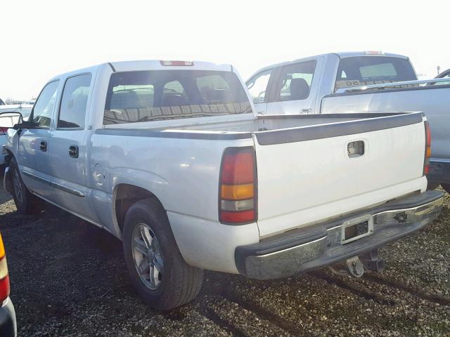 2GTEC13TX41432629 - 2004 GMC NEW SIERRA WHITE photo 3