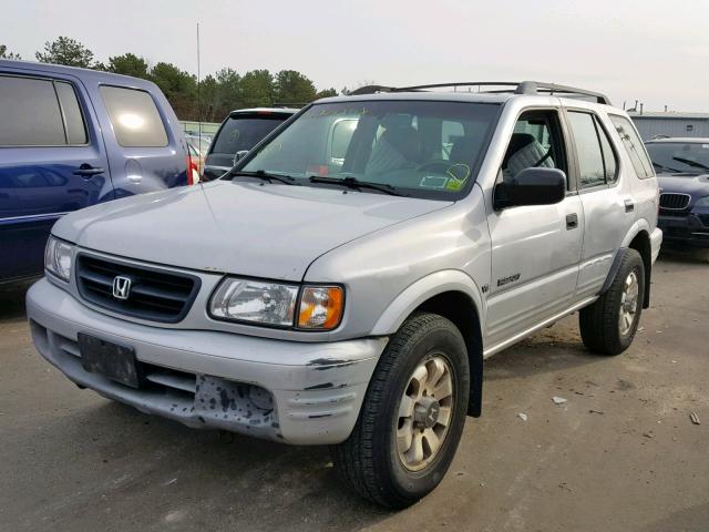 4S6DM58W224400782 - 2002 HONDA PASSPORT E ვერცხლისფერი ფოტო 2