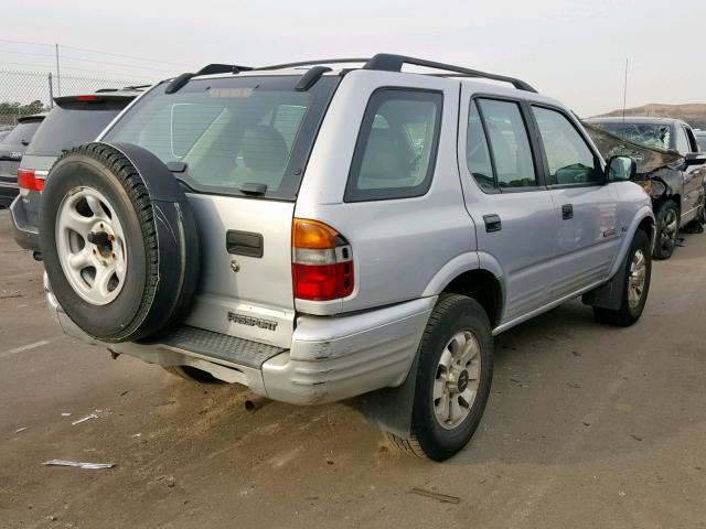 4S6DM58W224400782 - 2002 HONDA PASSPORT E ვერცხლისფერი ფოტო 4