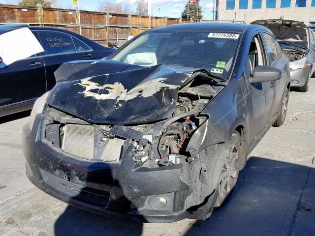 3N1AB6AP6BL727973 - 2011 NISSAN SENTRA 2.0 BLACK photo 2