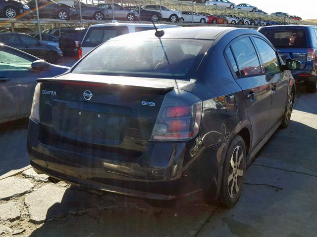 3N1AB6AP6BL727973 - 2011 NISSAN SENTRA 2.0 BLACK photo 4