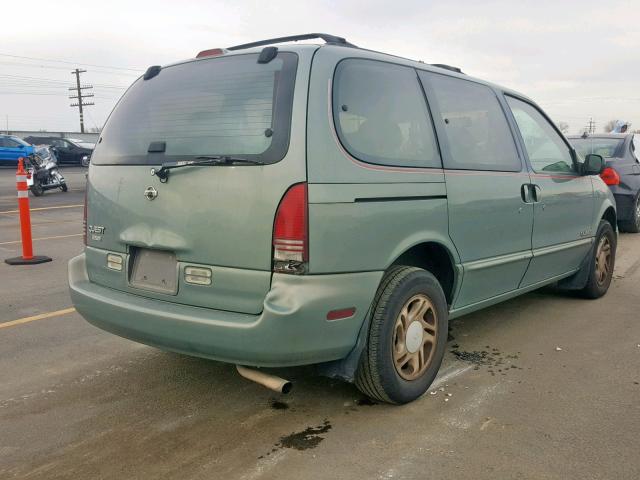 4N2DN11W7TD846695 - 1996 NISSAN QUEST XE GREEN photo 4