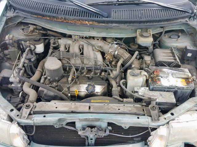 4N2DN11W7TD846695 - 1996 NISSAN QUEST XE GREEN photo 7