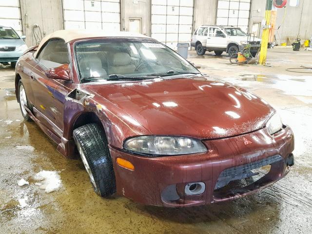 4A3AX35G6XE079708 - 1999 MITSUBISHI ECLIPSE SP MAROON photo 1