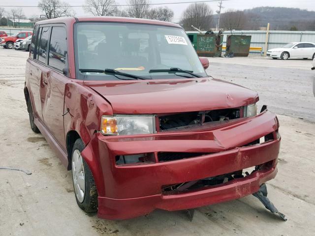JTLKT324364105901 - 2006 TOYOTA SCION XB Марун фото 1