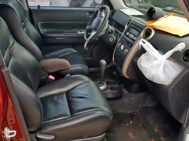 JTLKT324364105901 - 2006 TOYOTA SCION XB Марун фото 5