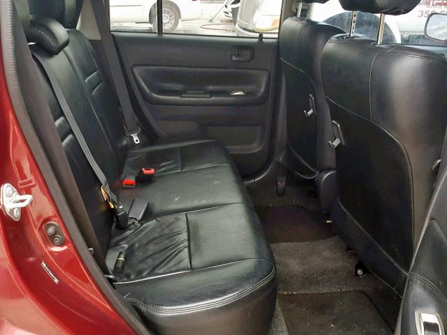 JTLKT324364105901 - 2006 TOYOTA SCION XB Марун фото 6